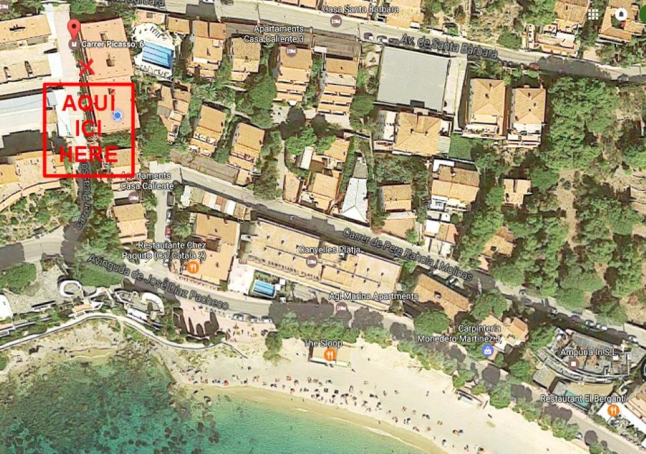 Apartamento Para Familias A 50 Metros De La Playa Roses Kültér fotó